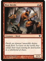 Magic: The Gathering Riot Devils (160) Moderately Played