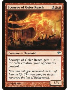 Magic: The Gathering Scourge of Geier Reach (162) Moderately Played