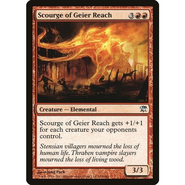 Magic: The Gathering Scourge of Geier Reach (162) Moderately Played
