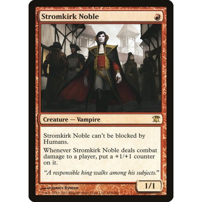 Magic: The Gathering Stromkirk Noble (164) Moderately Played