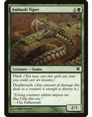 Magic: The Gathering Ambush Viper (169) Moderately Played