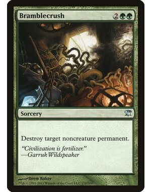 Magic: The Gathering Bramblecrush (172) Lightly Played