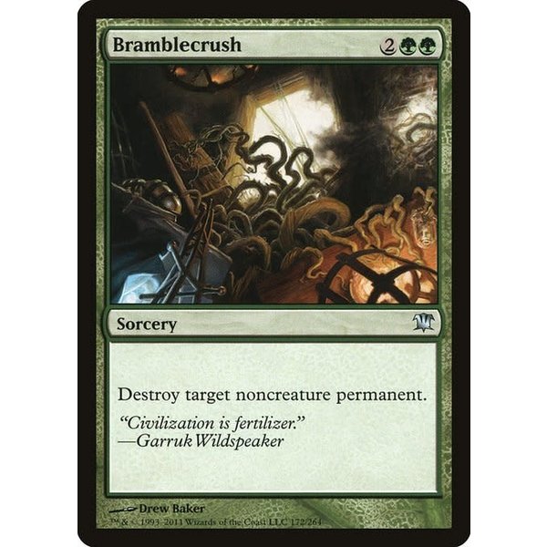 Magic: The Gathering Bramblecrush (172) Lightly Played