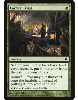 Magic: The Gathering Caravan Vigil (173) Moderately Played