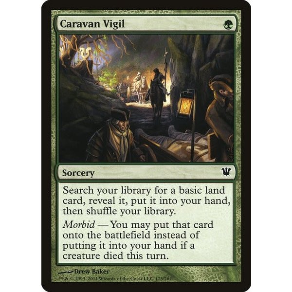 Magic: The Gathering Caravan Vigil (173) Moderately Played