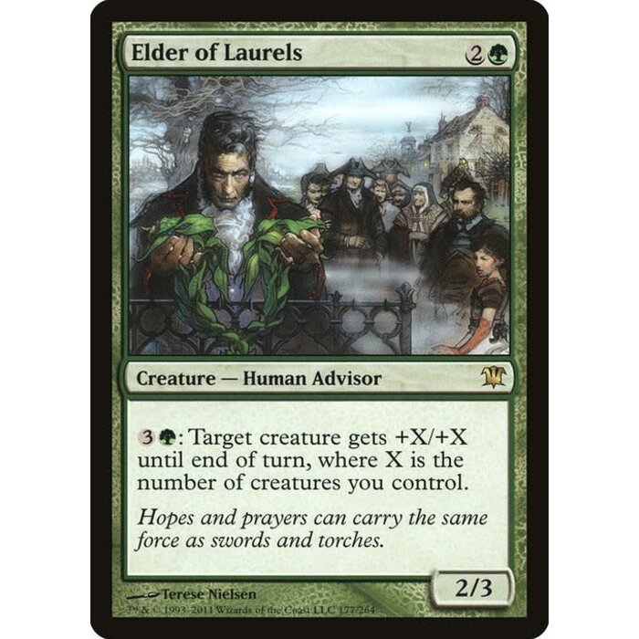 Magic: The Gathering Elder of Laurels (177) Lightly Played Foil