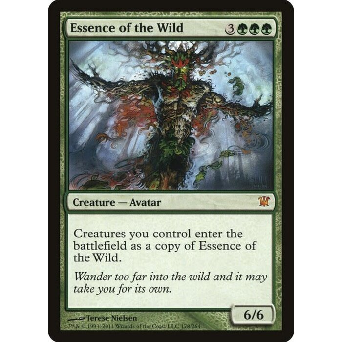 Magic: The Gathering Essence of the Wild (178) Moderately Played