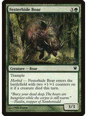 Magic: The Gathering Festerhide Boar (179) Moderately Played