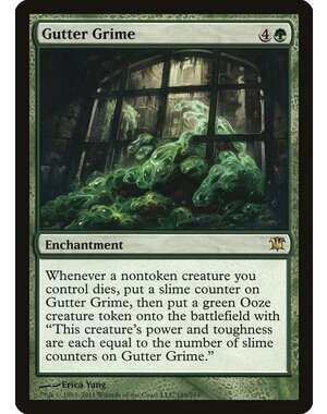 Magic: The Gathering Gutter Grime (186) Moderately Played