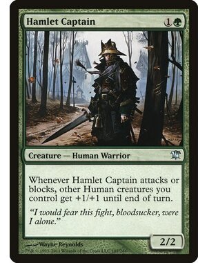 Magic: The Gathering Hamlet Captain (187) Moderately Played