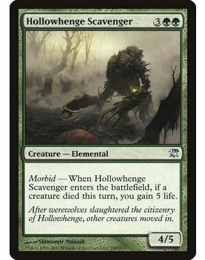 Magic: The Gathering Hollowhenge Scavenger (188) Moderately Played