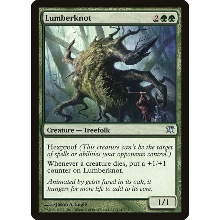 Magic: The Gathering Lumberknot (191) Lightly Played