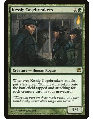 Magic: The Gathering Kessig Cagebreakers (189) Moderately Played