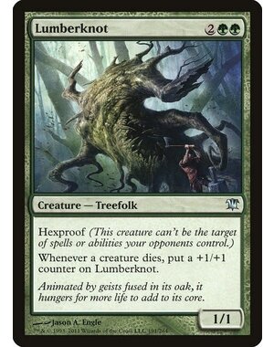 Magic: The Gathering Lumberknot (191) Moderately Played Foil