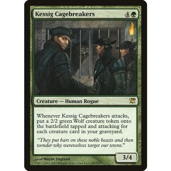 Magic: The Gathering Kessig Cagebreakers (189) Lightly Played