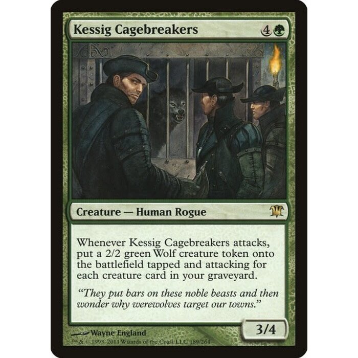 Magic: The Gathering Kessig Cagebreakers (189) Lightly Played
