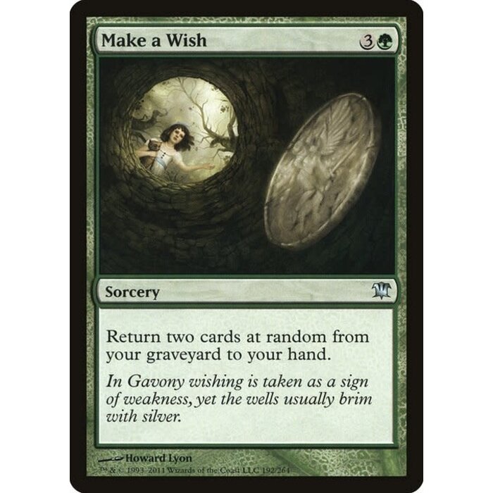 Magic: The Gathering Make a Wish (192) Moderately Played