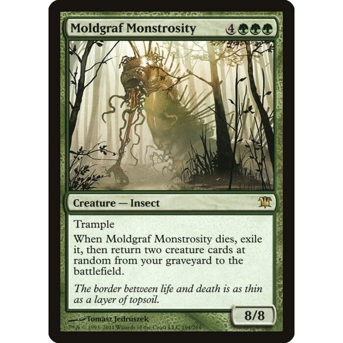 Magic: The Gathering Moldgraf Monstrosity (194) Lightly Played