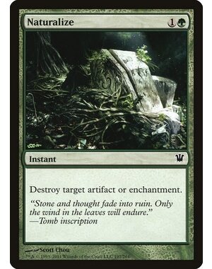 Magic: The Gathering Naturalize (197) Moderately Played