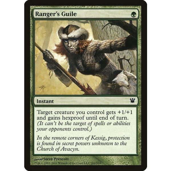 Magic: The Gathering Ranger's Guile (201) Moderately Played
