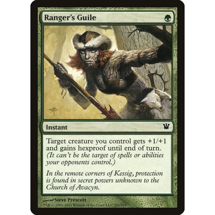 Magic: The Gathering Ranger's Guile (201) Moderately Played