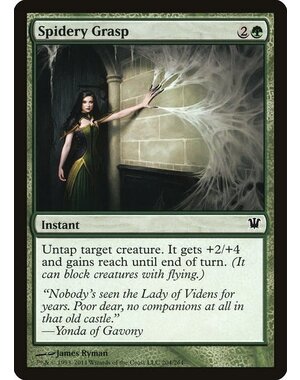 Magic: The Gathering Spidery Grasp (204) Lightly Played Foil