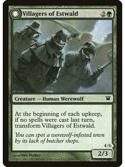 Magic: The Gathering Villagers of Estwald (209) Near Mint Foil