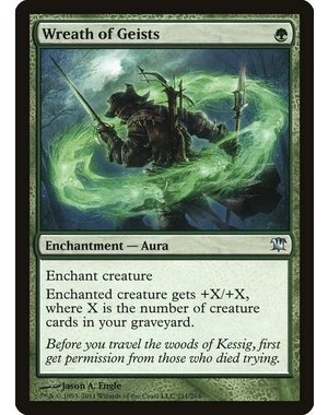Magic: The Gathering Wreath of Geists (211) Moderately Played