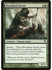 Magic: The Gathering Woodland Sleuth (210) Moderately Played