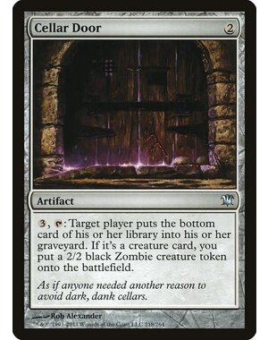 Magic: The Gathering Cellar Door (218) Moderately Played