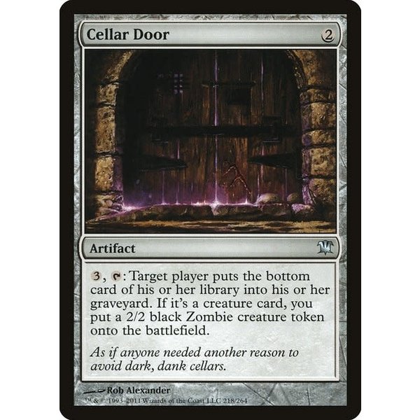 Magic: The Gathering Cellar Door (218) Moderately Played