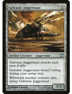 Magic: The Gathering Galvanic Juggernaut (222) Moderately Played
