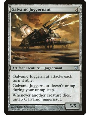 Magic: The Gathering Galvanic Juggernaut (222) Moderately Played