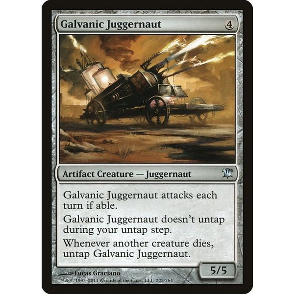 Magic: The Gathering Galvanic Juggernaut (222) Moderately Played