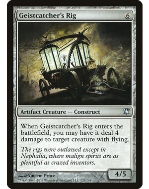 Magic: The Gathering Geistcatcher's Rig (223) Moderately Played Foil