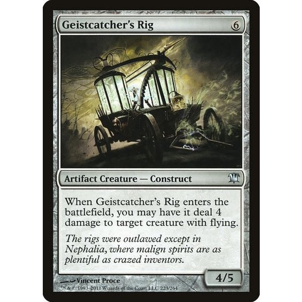 Magic: The Gathering Geistcatcher's Rig (223) Moderately Played Foil