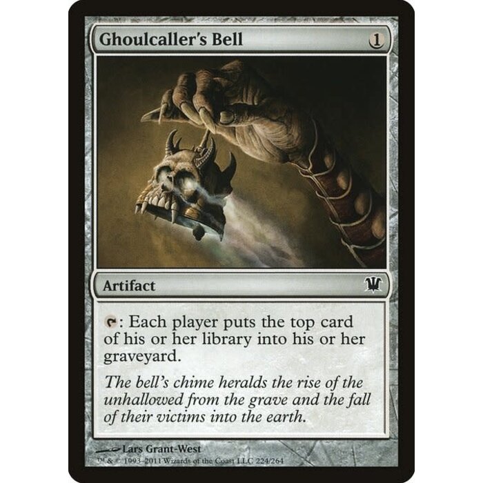 Magic: The Gathering Ghoulcaller's Bell (224) Moderately Played