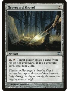 Magic: The Gathering Graveyard Shovel (225) Moderately Played