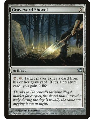 Magic: The Gathering Graveyard Shovel (225) Moderately Played