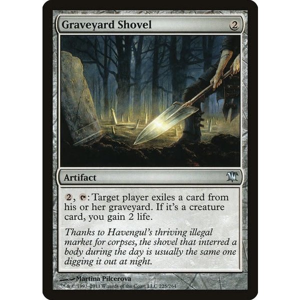 Magic: The Gathering Graveyard Shovel (225) Moderately Played