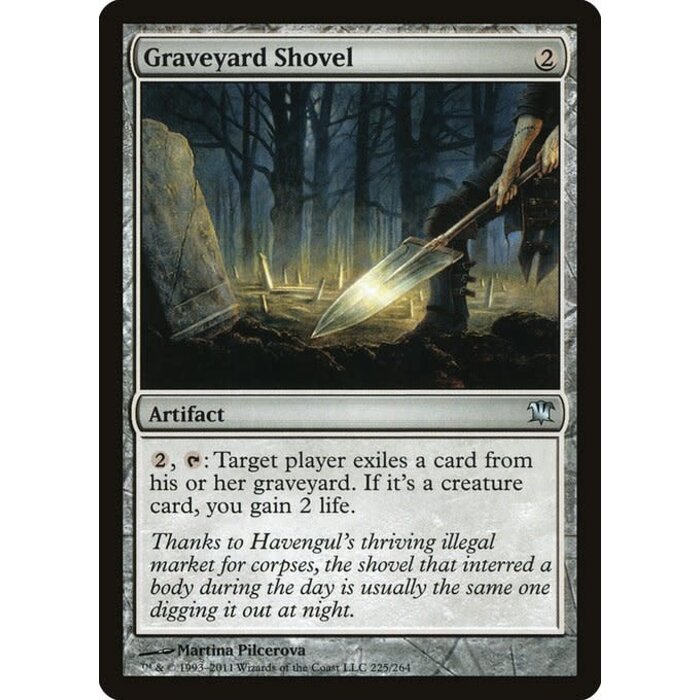 Magic: The Gathering Graveyard Shovel (225) Moderately Played