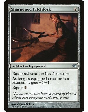 Magic: The Gathering Sharpened Pitchfork (232) Moderately Played Foil
