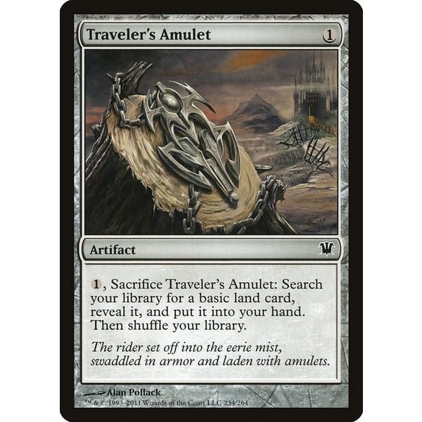 Magic: The Gathering Traveler's Amulet (234) Moderately Played
