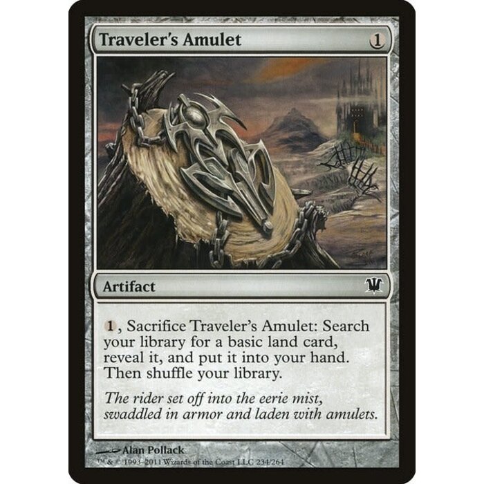 Magic: The Gathering Traveler's Amulet (234) Moderately Played