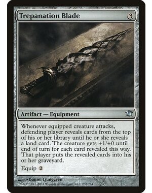 Magic: The Gathering Trepanation Blade (235) Moderately Played
