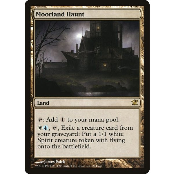 Magic: The Gathering Moorland Haunt (244) Moderately Played