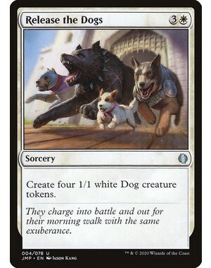 Magic: The Gathering Release the Dogs (004) Lightly Played