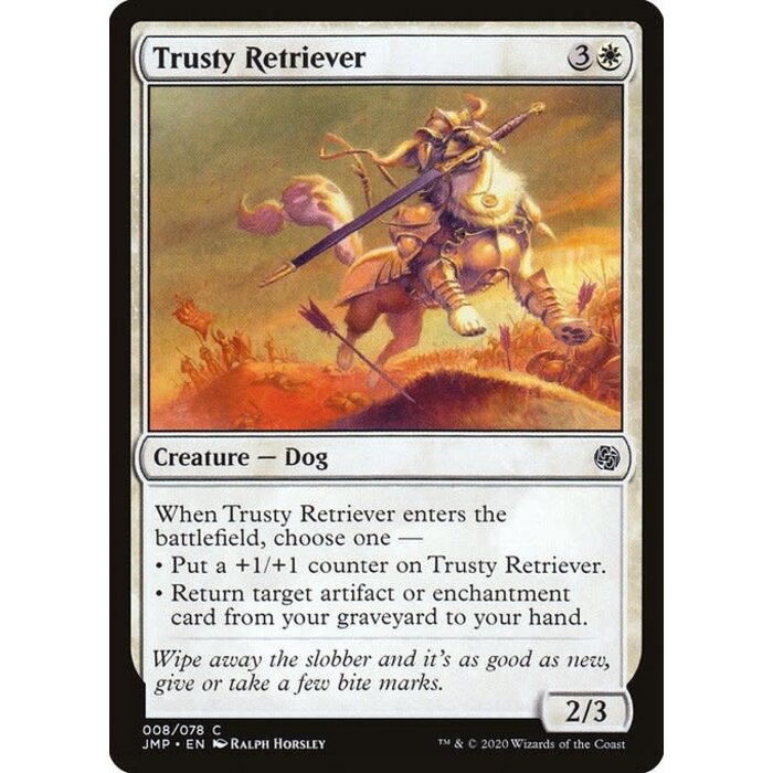 Magic: The Gathering Trusty Retriever (008) Near Mint