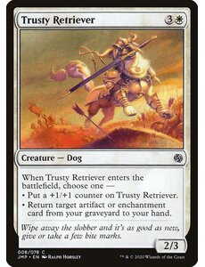 Magic: The Gathering Trusty Retriever (008) Lightly Played