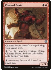 Magic: The Gathering Chained Brute (019) Near Mint